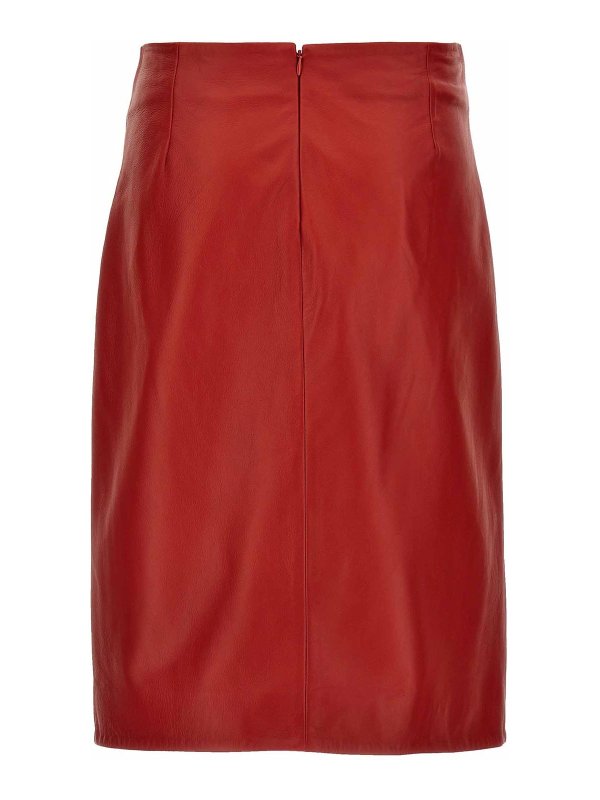 LOULOU STUDIO: Knee length skirts & Midi online - Ekare Skirt