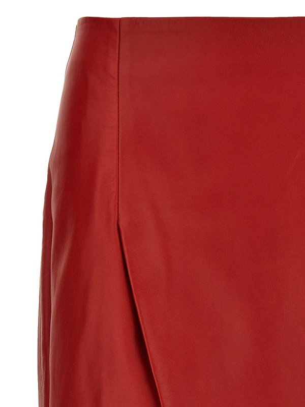 The Best Shops LOULOU STUDIO: Knee length skirts & Midi - Ekare Skirt