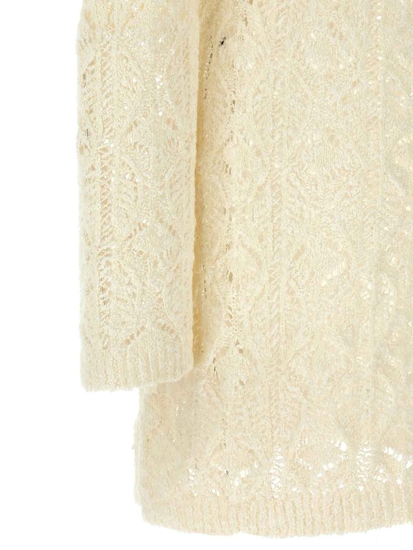 膝丈ドレス - 白 shop online: LOULOU STUDIO