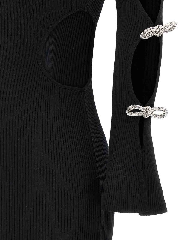 Cut-Out Crystal Bow Dress shop online: MACH & MACH