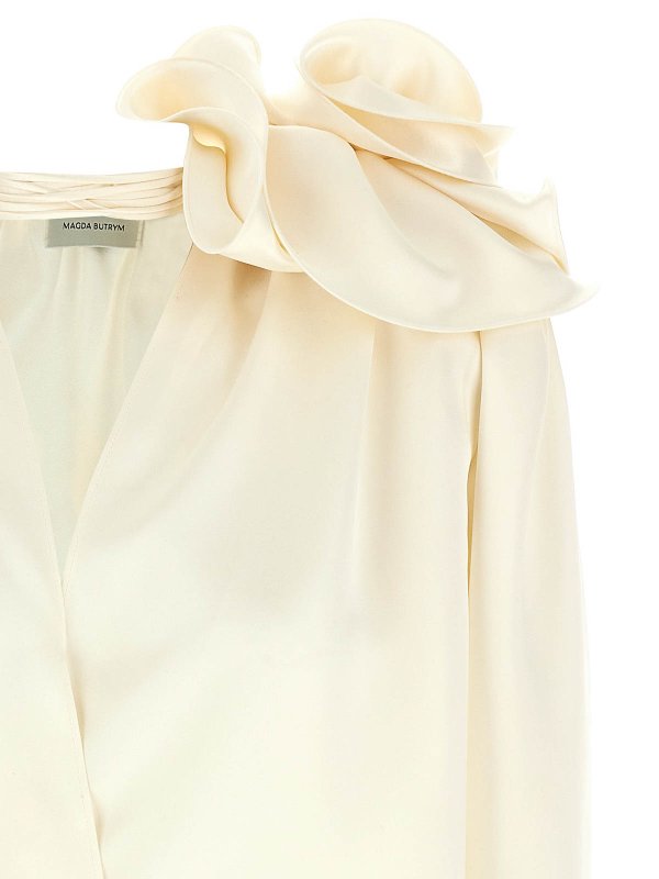 The Best Shops MAGDA BUTRYM: Blouses - Blouse - Blanc