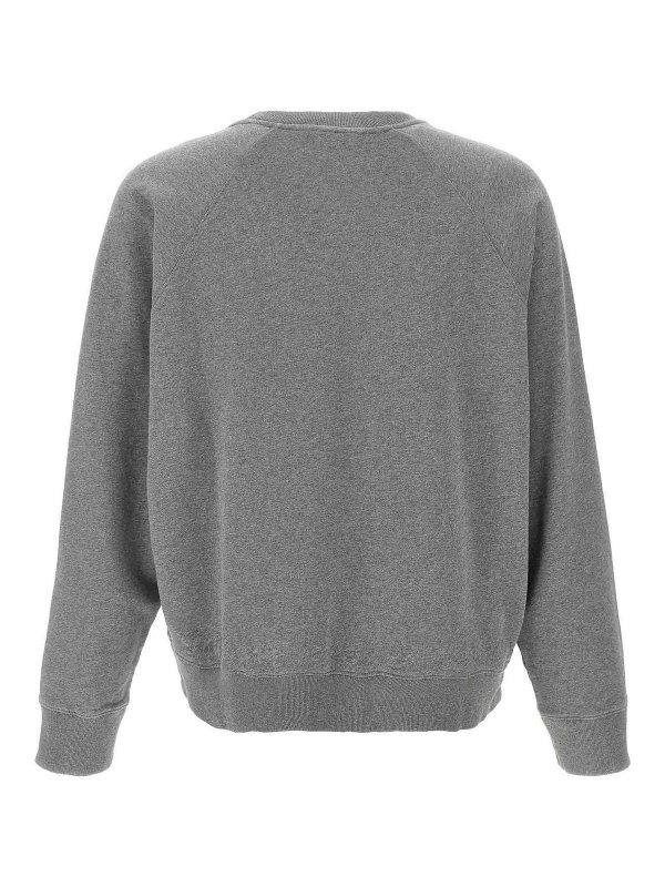 MAISON KITSUNÉ: Sweatshirts & Sweaters online - Logo Embroidery Sweatshirt