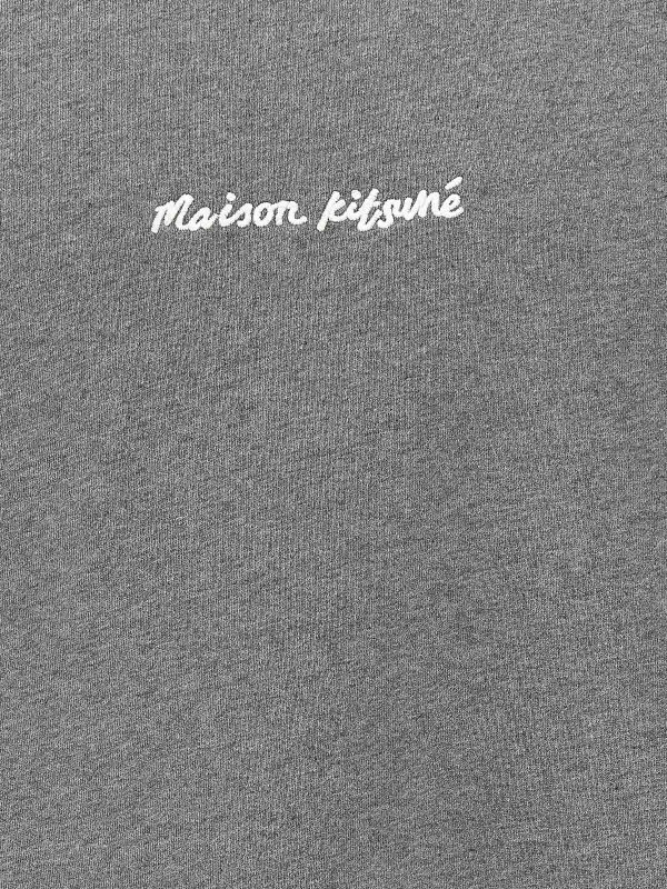Logo Embroidery Sweatshirt shop online: MAISON KITSUNÉ
