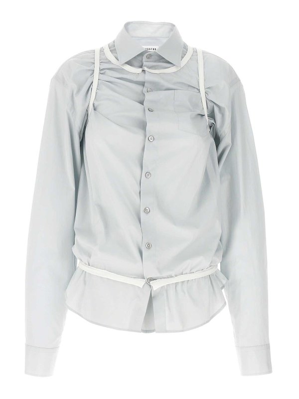 Maison Margiela: Chemises - Chemise - Bleu Clair