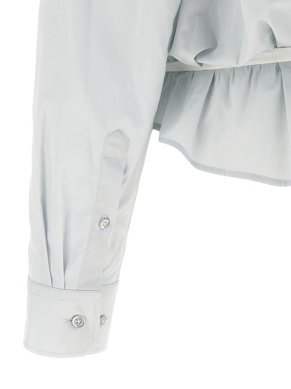 Chemise - Bleu Clair shop online: Maison Margiela