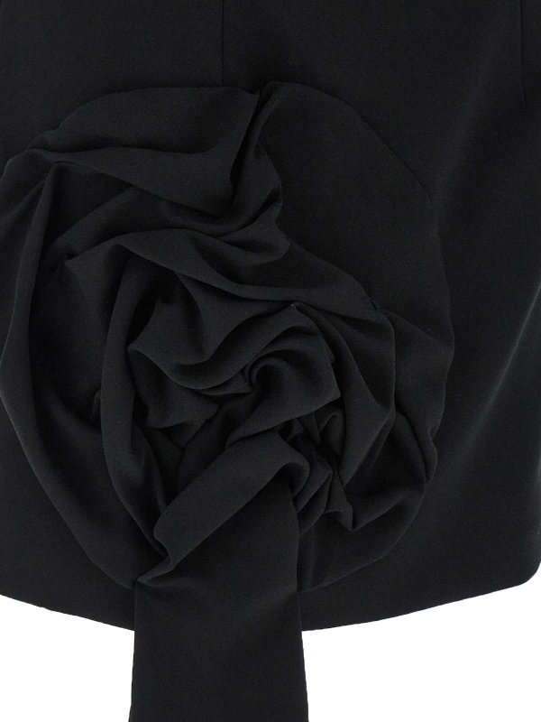 膝丈ドレス - 黒 shop online: MARELLA