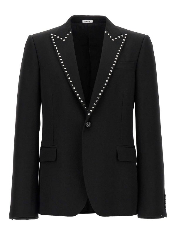 ALEXANDER MCQUEEN: giacche blazer - Blazer Barathea