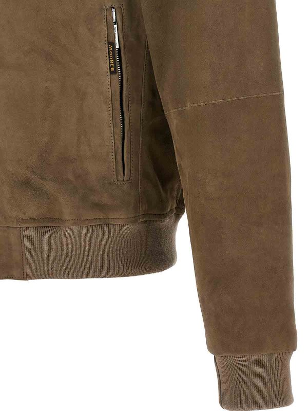 Maurilio Bomber Jacket shop online: MOORER