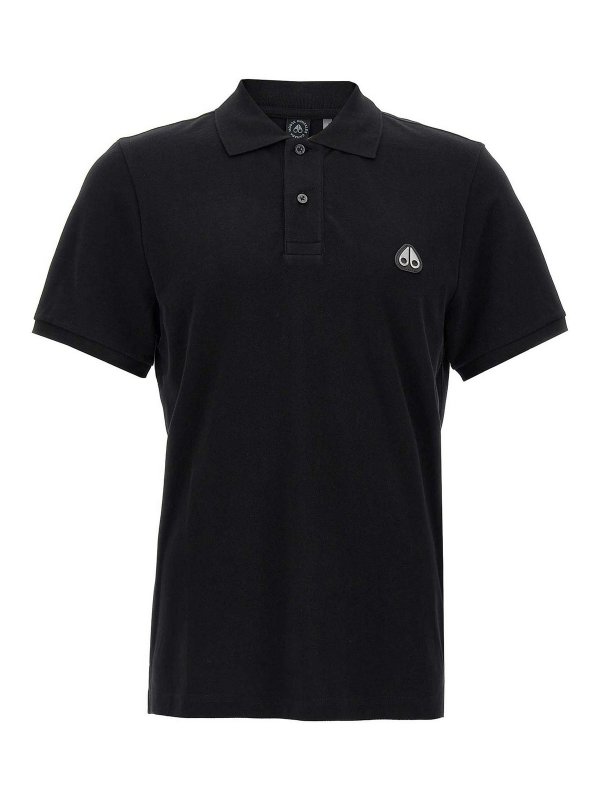 MOOSE KNUCKLES: Polos  - Polo - Noir