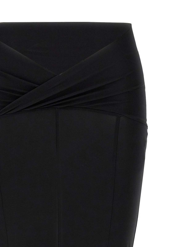 The Best Shops NENSI DOJAKA: Knielange und Midi Röcke - Midirock - Schwarz