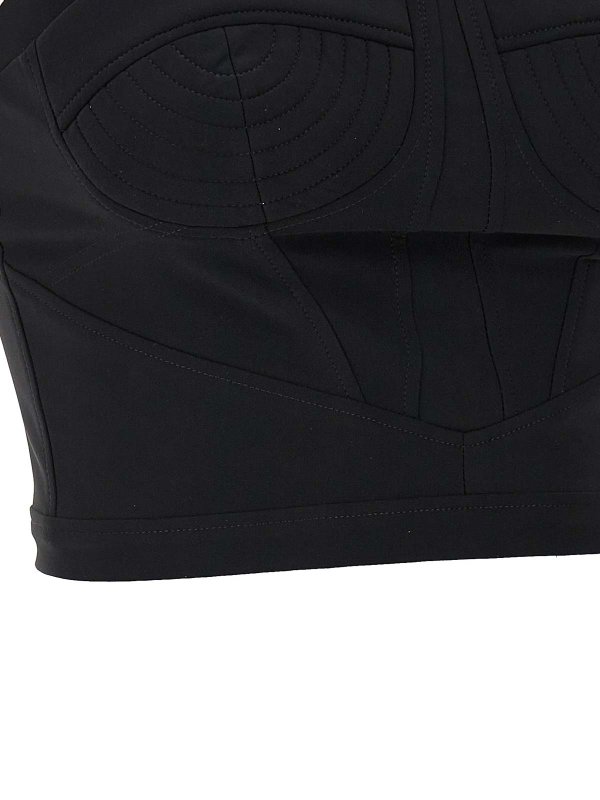 トップ/タンクトップ - 黒 shop online: NENSI DOJAKA