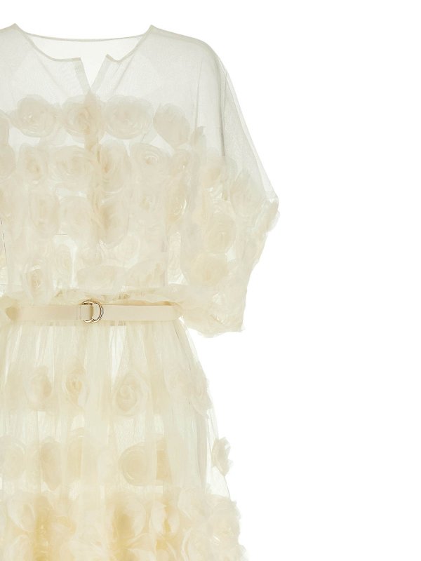 The Best Shops Norma Kamali: Vestidos media pierna - Vestido Midi - Blanco