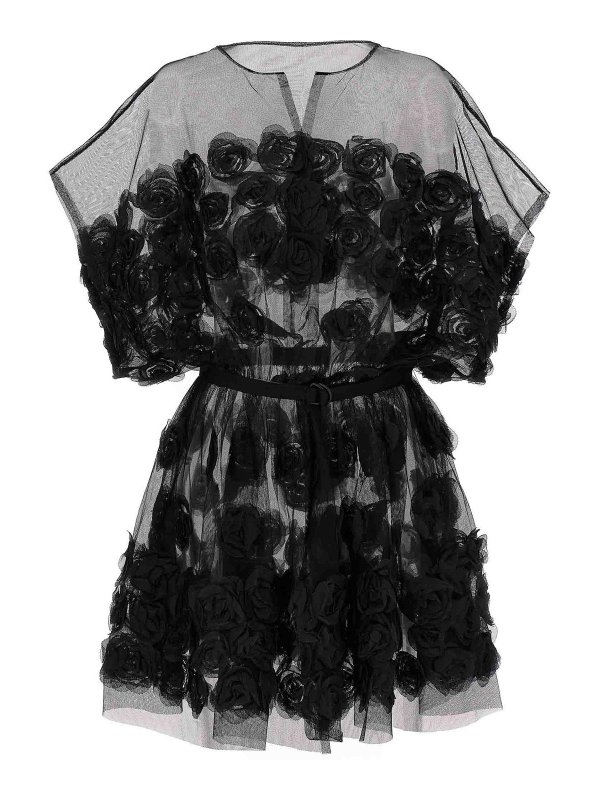 Norma Kamali: ニーレングスドレス - 膝丈ドレス - 黒