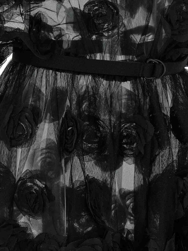 膝丈ドレス - 黒 shop online: Norma Kamali