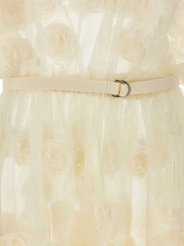 膝丈ドレス - 白 shop online: Norma Kamali