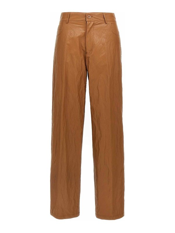 Nude: Pantalones casual - Pantalón Casual - Marrón