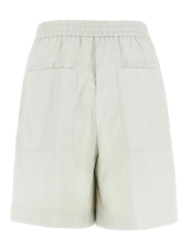 Nude: Trousers Shorts online - Leather-Effect Bermuda Shorts