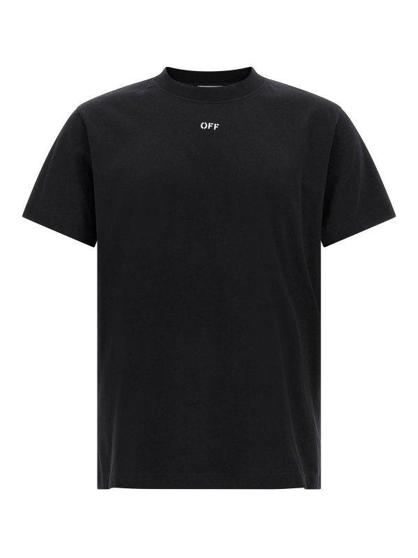 OFF-WHITE: Camisetas - Camiseta - Negro