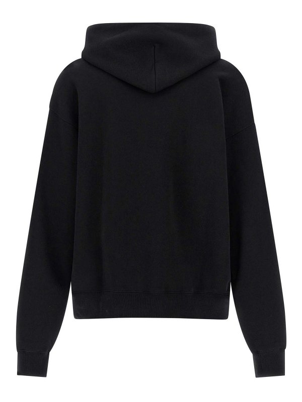 OFF-WHITE: Sweatshirts & Sweaters online - Fresco Oval Hoodie