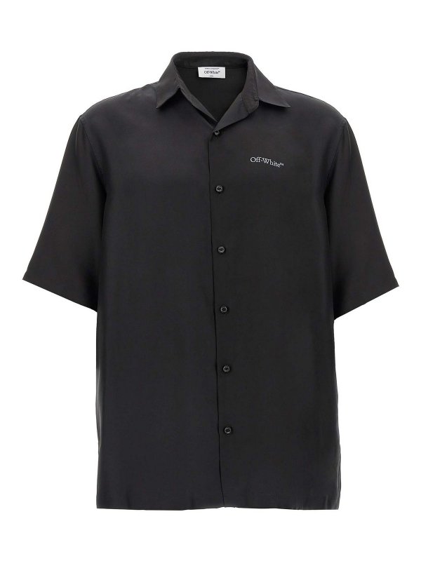 OFF-WHITE: Hemden - Hemd - Schwarz