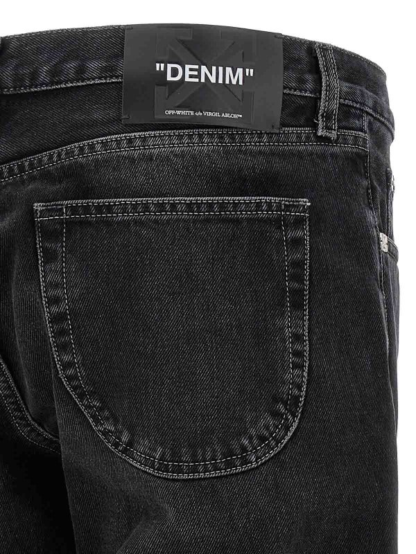 ブーツカットジーンズ - 黒 shop online: OFF-WHITE