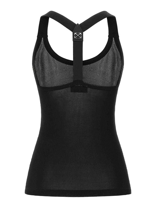 OFF-WHITE: トップス＆タンクトップ online - トップ/タンクトップ - 黒