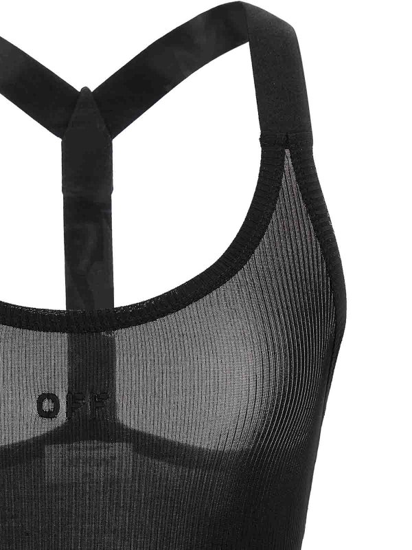 The Best Shops OFF-WHITE: トップス＆タンクトップ - トップ/タンクトップ - 黒