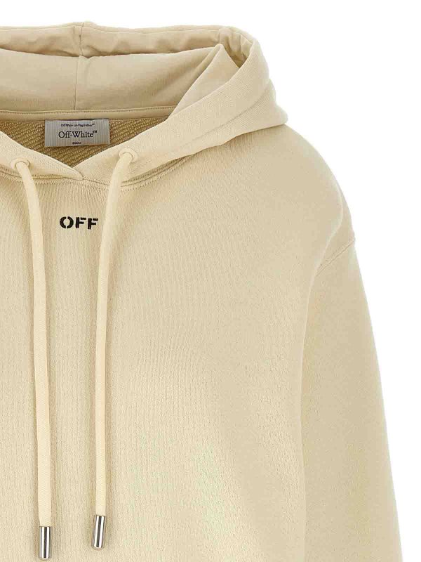 The Best Shops OFF-WHITE: Sudaderas y suéteres - Sudadera - Blanco