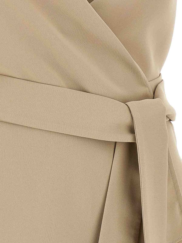 トップ/タンクトップ - ベージュ shop online: P.A.R.O.S.H.