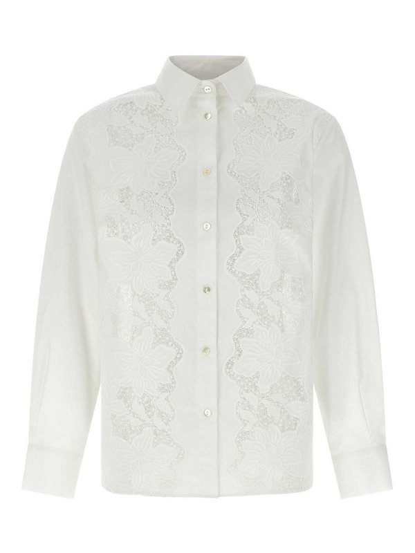 P.A.R.O.S.H.: Chemises - Chemise - Blanc