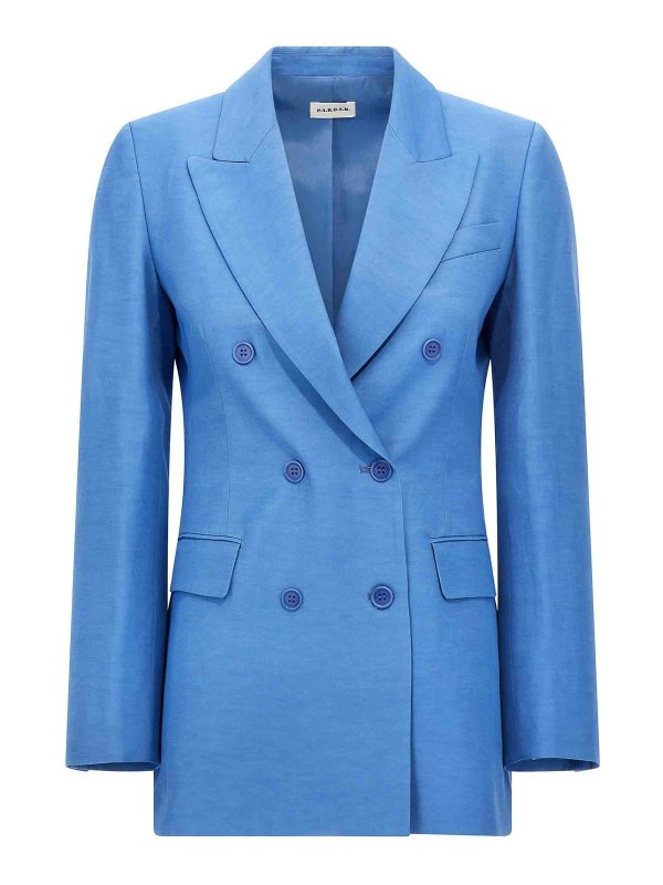 P.A.R.O.S.H.: Vestes de costume - Blazer - Bleu