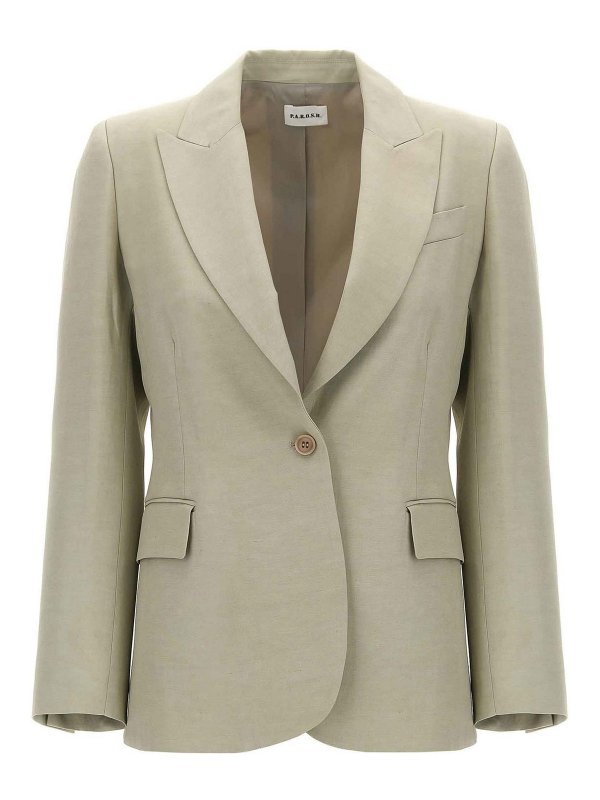 P.A.R.O.S.H.: Vestes de costume - Blazer - Blanc