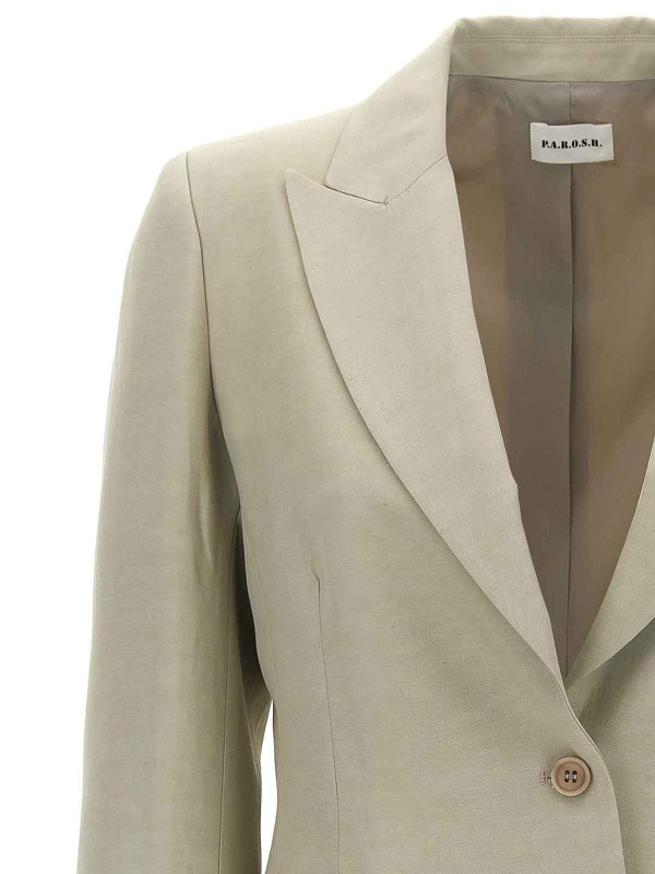 The Best Shops P.A.R.O.S.H.: Vestes de costume - Blazer - Blanc