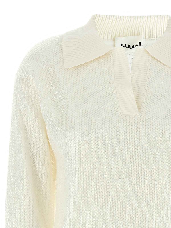 The Best Shops P.A.R.O.S.H.: cardigans - Cobalto Sweater