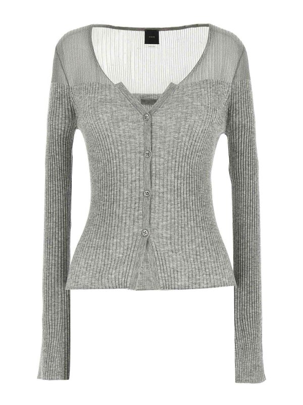 Pinko: カーディガン - カーディガン - グレー