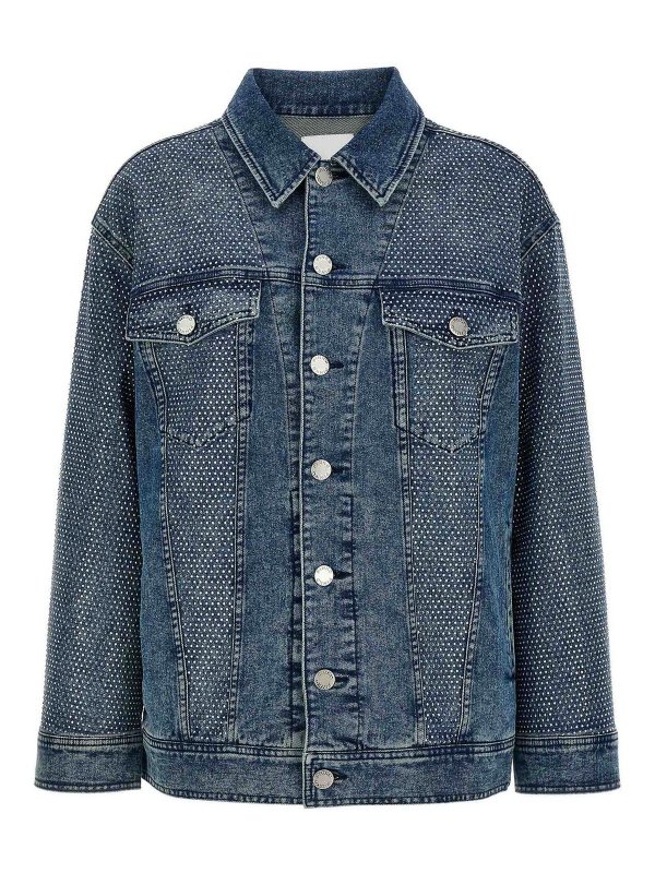 Pinko: Jeansjacken - Blazer - Blau