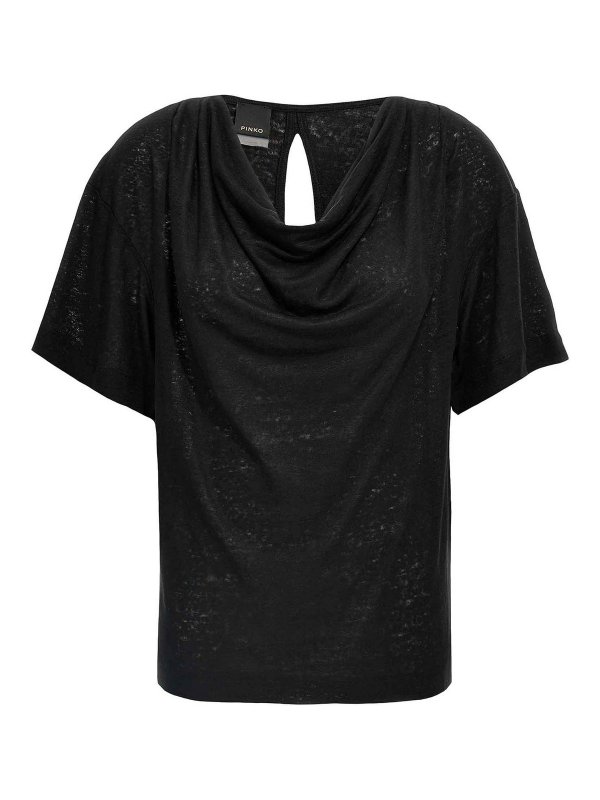 Pinko: Camisetas - Camiseta - Negro