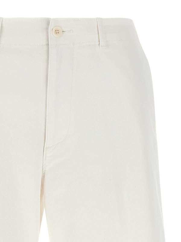 The Best Shops POLO RALPH LAUREN: カジュアルトラウザー - カジュアルパンツ - 白