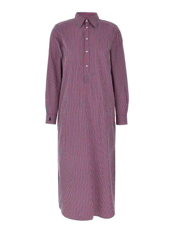 POLO RALPH LAUREN: ニーレングスドレス - 膝丈ドレス - マルチカラー