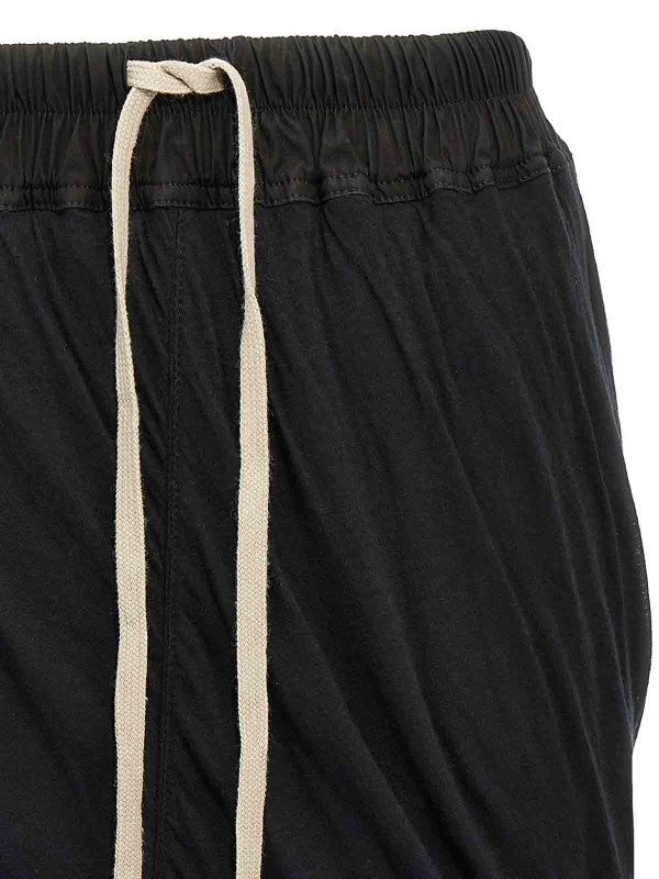 The Best Shops RICK OWENS: Trousers Shorts - Dbl Long Boxers Bermuda Shorts
