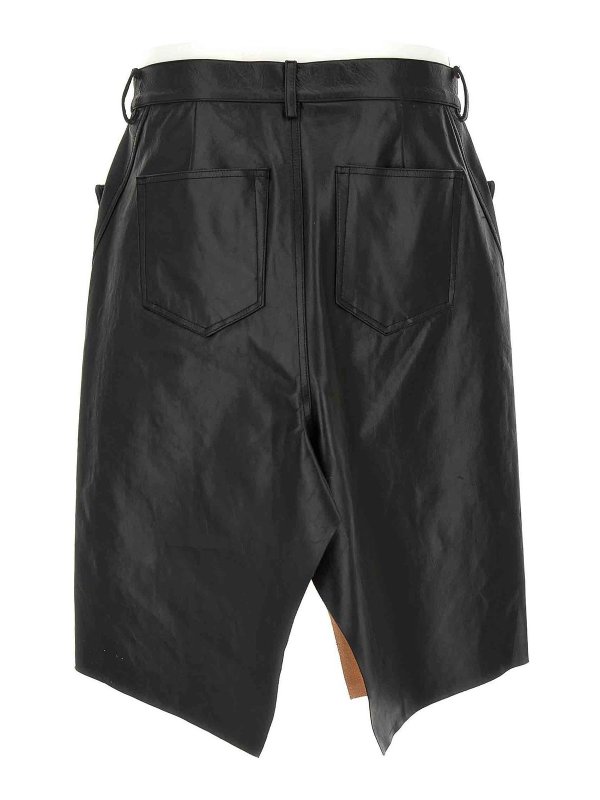 RICK OWENS: Knielange und Midi Röcke online - Midirock - Schwarz