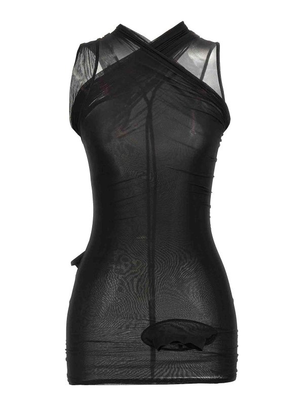 RICK OWENS: トップス＆タンクトップ - トップ/タンクトップ - 黒