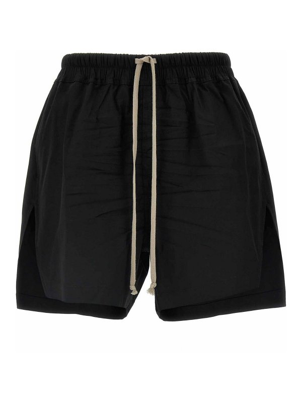 RICK OWENS: トラウザーショーツ - ショートパンツ - 黒
