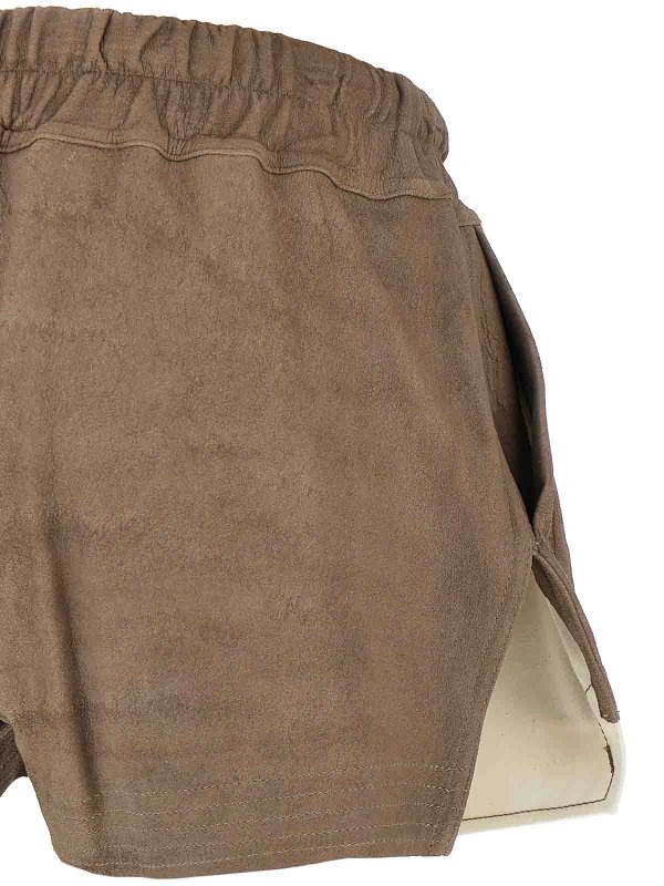 ショートパンツ - ベージュ shop online: RICK OWENS