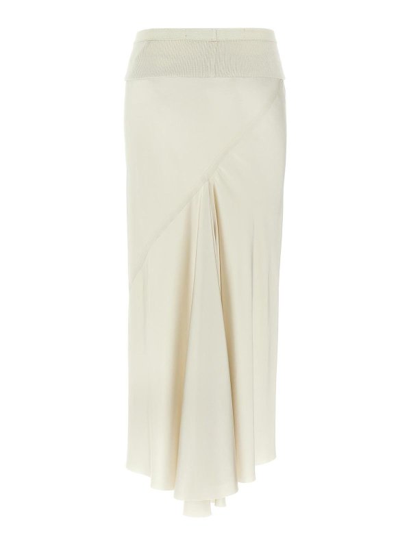 RICK OWENS: Knielange und Midi Röcke online - Midirock - Beige