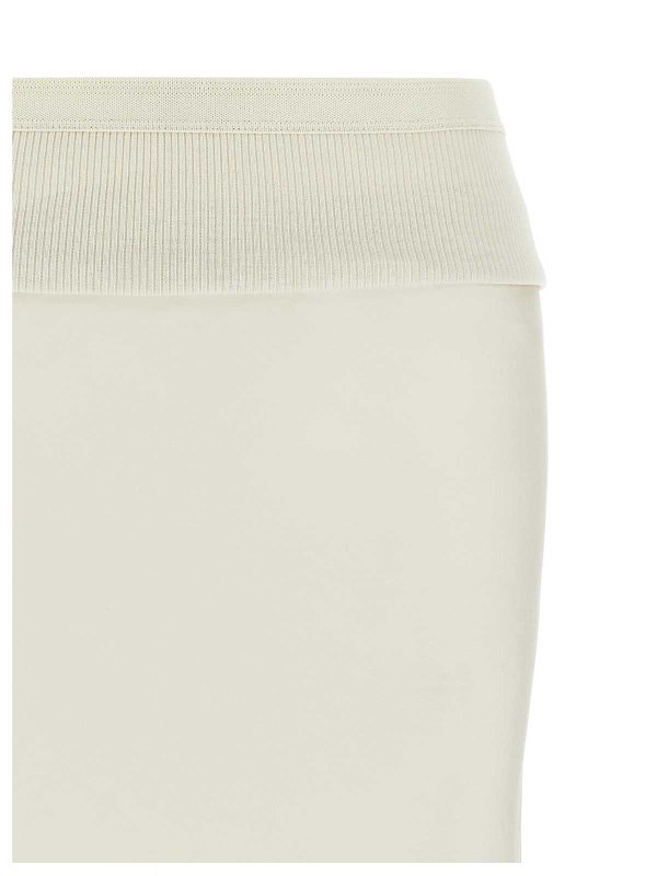 The Best Shops RICK OWENS: Knielange und Midi Röcke - Midirock - Beige