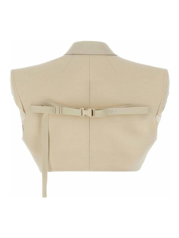 RICK OWENS: vests online - Micro Tatlin Vest