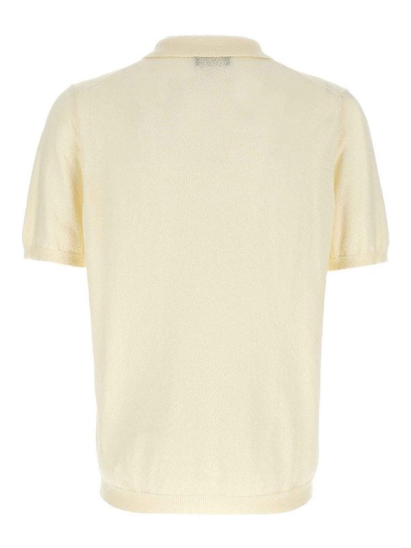 ROBERTO COLLINA: Poloshirts online - Poloshirt - Weiß