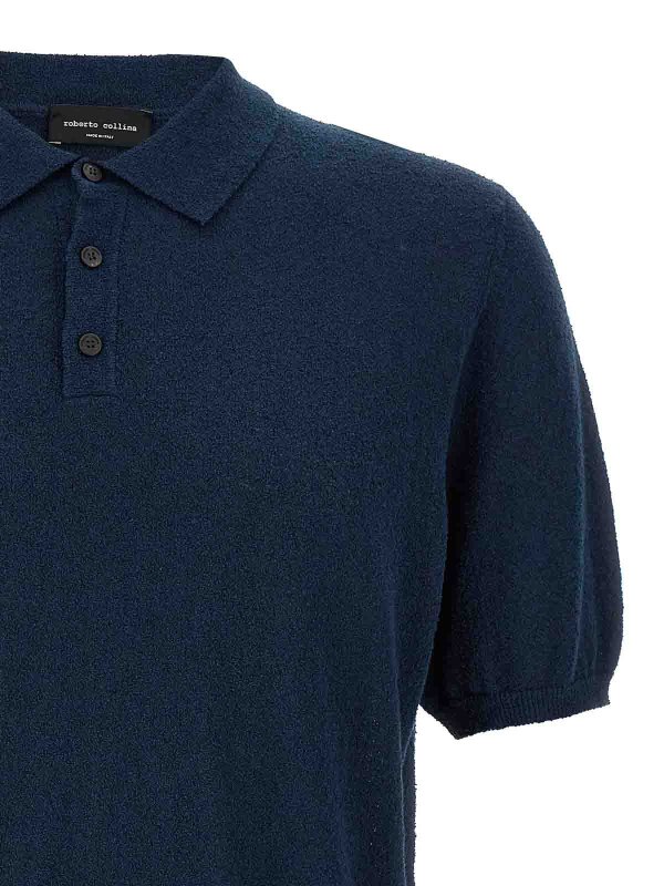 Tシャツ・カットソー Roberto Collina Spongy cotton polo shirt (RB44024 RB4410) Roberto Collina Spongy cotton polo shirt (RB44024 RB4410