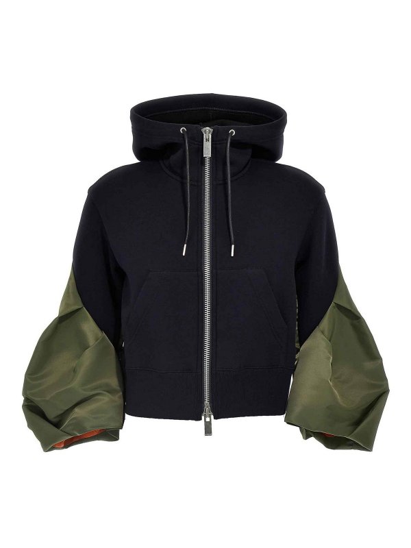 Sacai: Sweatshirts & Sweaters - Sponge Hoodie